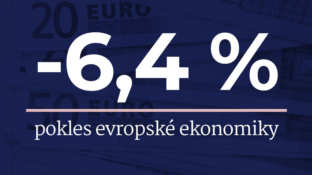 Evropská ekonomika dopadla hůř než česká. Propadla se o 6,4 procenta